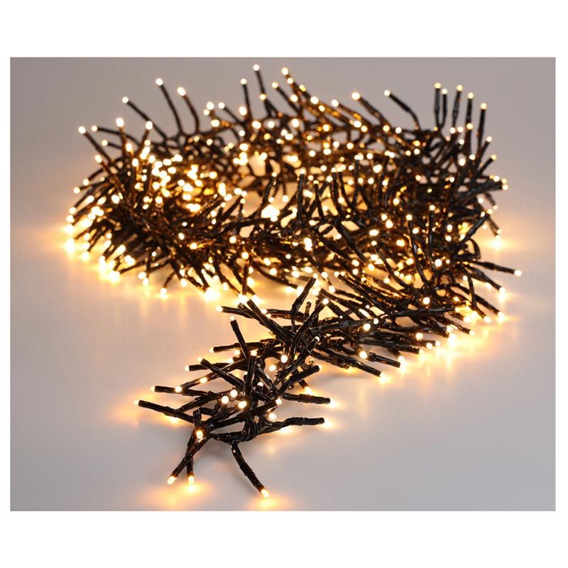 Clusterverlichting 192 Led -  1.4M - Two Tone Romantic - Batterij - Lichtfuncties - Geheugen - Timer