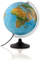 Globe 30 cm Nederlandstalig met verlichting