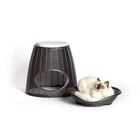 Dierenmand antraciet 52x50x46/55 cm
