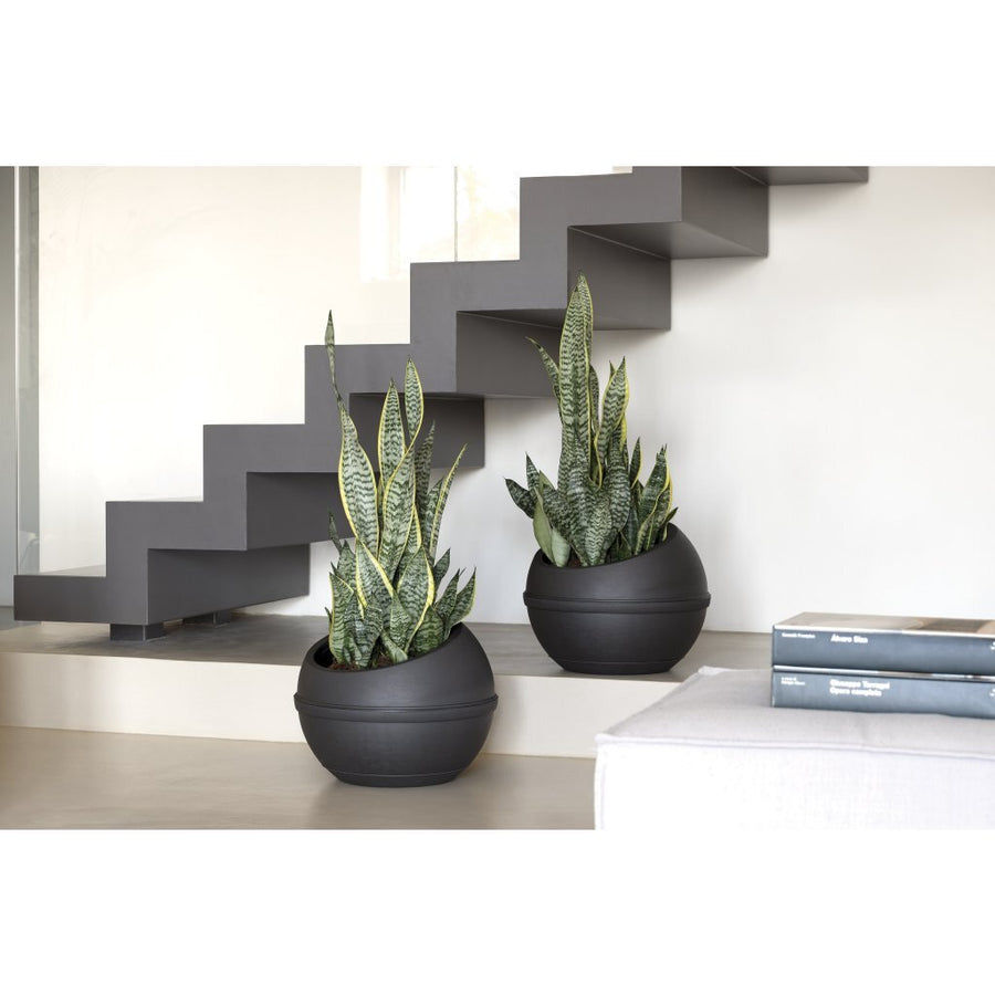Bama Sfera Bloempot 23L 40.5X32 Cm Antraciet