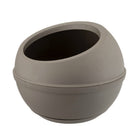Bloempot 40.5x32 cm taupe met waterreservoir
