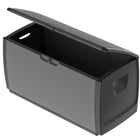 Opbergbox tuin 350L 122x56x63 cm grijs antraciet