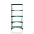 Bama Futuro Storage System 5 Shelves 80X40X174 Cm Green