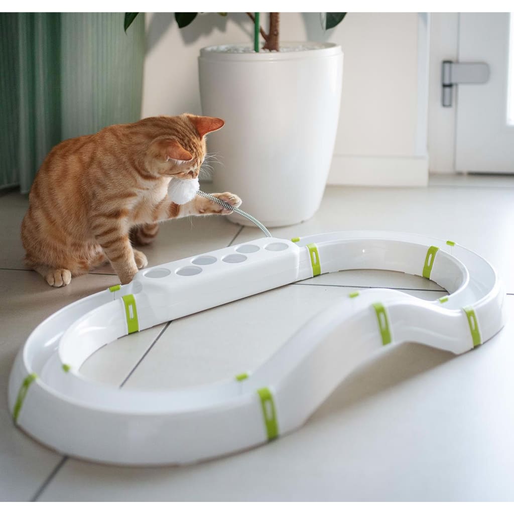 Ferplast Kattenspeelgoed Circuit Labyrinth Wit
