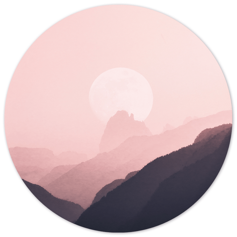 Muurcirkel moon