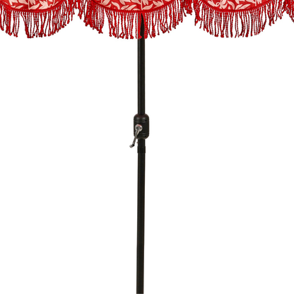 Parasol 235 cm rood polyester