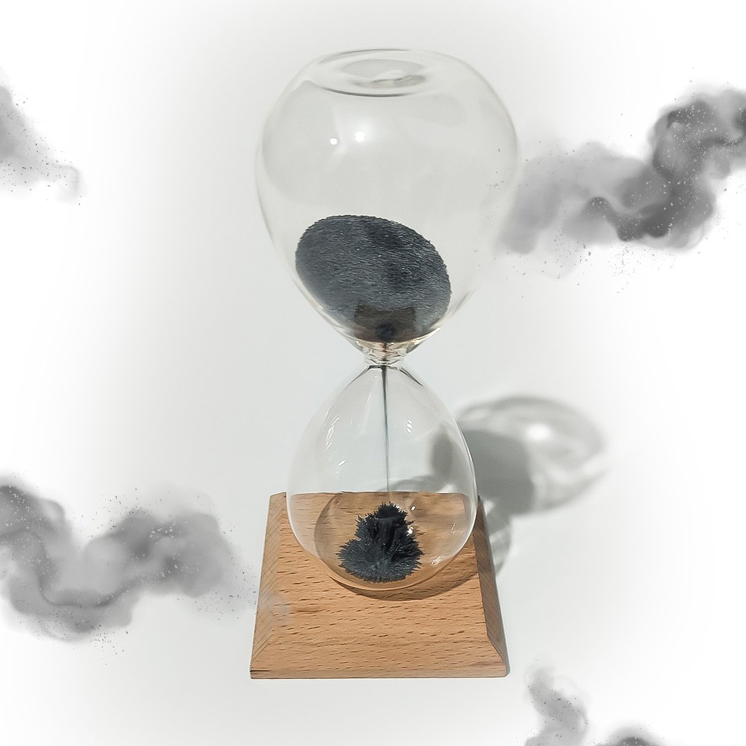 Mad Monkey - magnetic hourglass