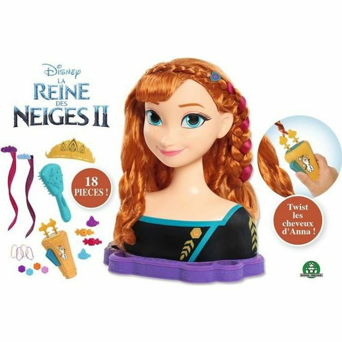 Disney Princess Kinder Make-Up Set Disney Princess Frozen 2 Anna Multicolour