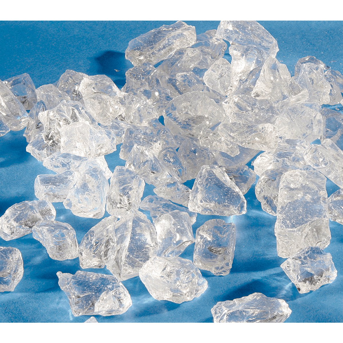 Glasgranulaat 1kg transparant 4-10 mm