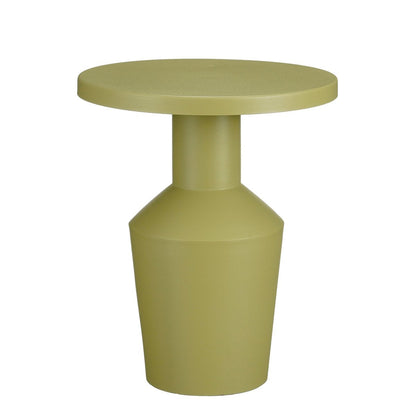 Bijzettafel 34 cm lichtgroen ijzer