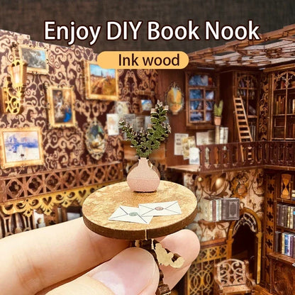 3D Booknook Eternal Bookstore 11x18x23 cm