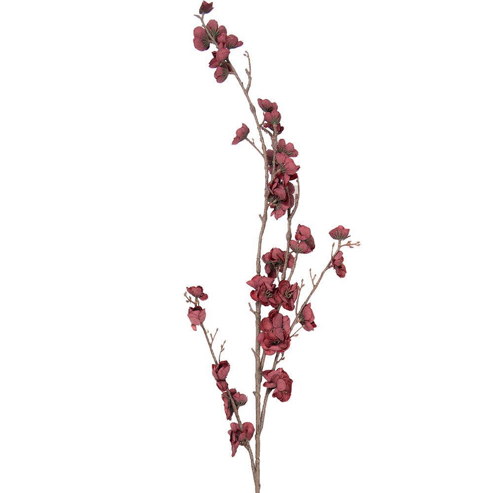Artificial Flower 120 cm Red Plastic
