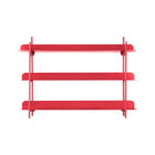 Wandrek 60x42 cm ijzer rood