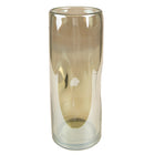 Vase Ø 9x23 cm Green Glass Glass Vase