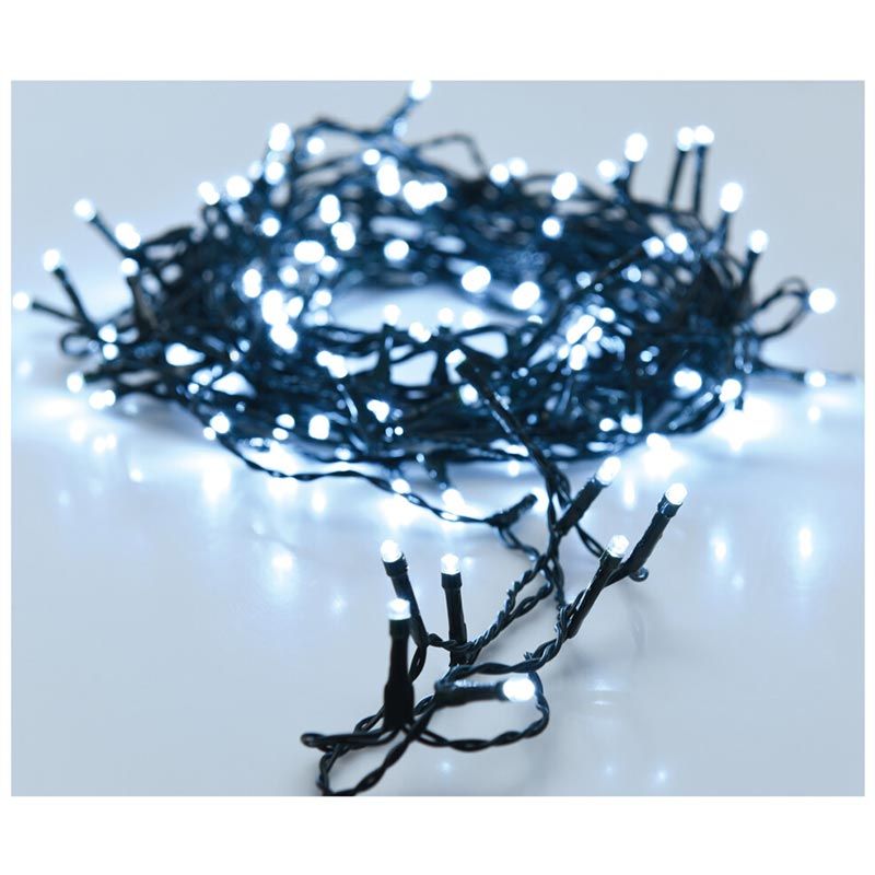 Kerstverlichting 320 Led- 24M - Wit - Timer - Lichtfuncties - Geheugen - Buiten