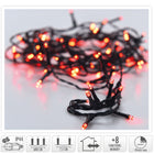 Kerstverlichting 6M 80 LED rood timer