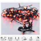 Kerstverlichting 180 LED rood 13.5M timer