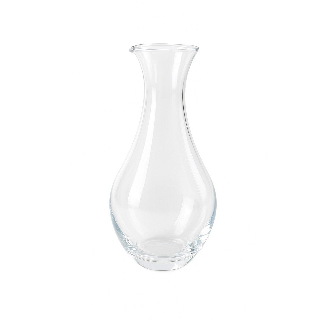 Glazen kan 16x16x27 cm transparant