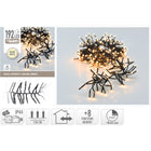 Clusterverlichting 192 led 1.4m warm wit