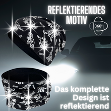 Kinderreflector Muts En Loop Kleurige Sjaal Met Dino Skelet