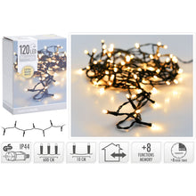 Kerstverlichting 120 Led- 9M - Extra Warm Wit - Timer - Lichtfuncties - Geheugen - Buiten