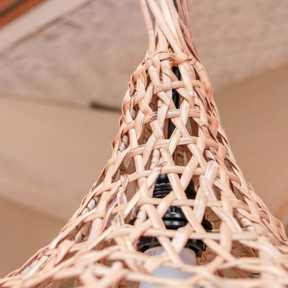 Bamboe Lampenkap Met Kwastjes Natuurlijke Hanglamp GILI