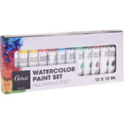 Artist Watercolor Paint In Assorted Colors 12Ml - 12 Tubes
