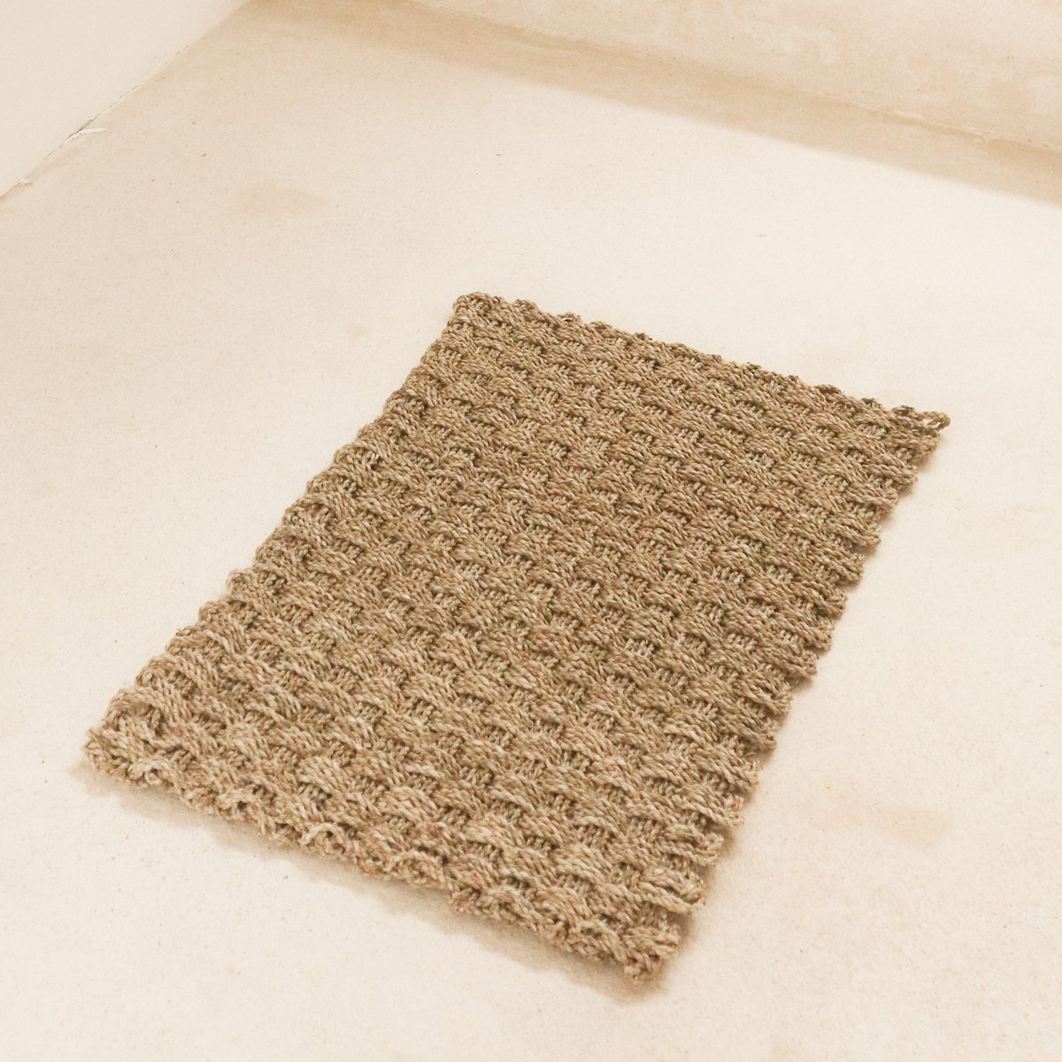 Vloerkleed zeegras 72x45 cm