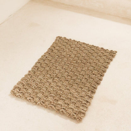 Vloerkleed zeegras 72x45 cm