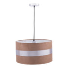 Hanglamp 45x25 cm grijs