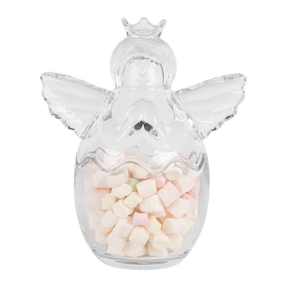 Storage Jar Lid 300 ml Transparent Glass