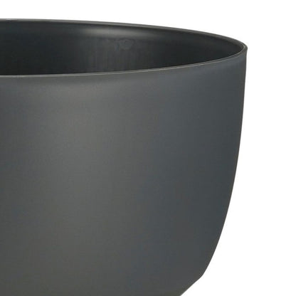 Plantenbak Doppio 33 cm antraciet gerecycled plastic