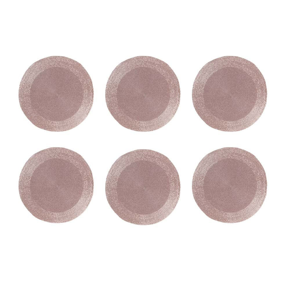 Onderzetters vis 10x10x1 cm plastic