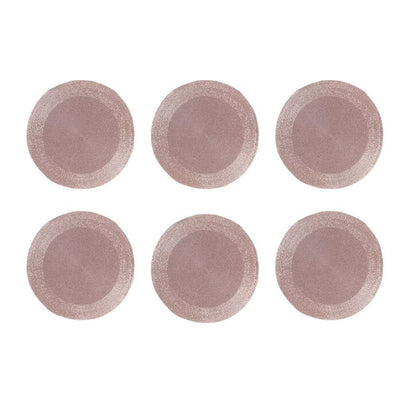 Onderzetters vis 10x10x1 cm plastic