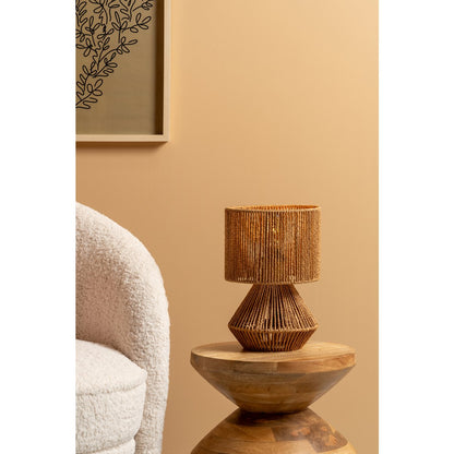 Tafellamp Forma 20x20x30 cm jute beige