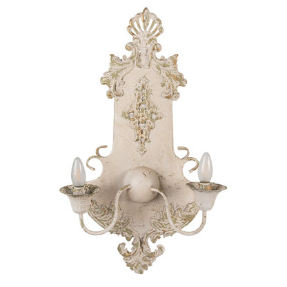 Wandlamp 40x18x70 cm metaal beige