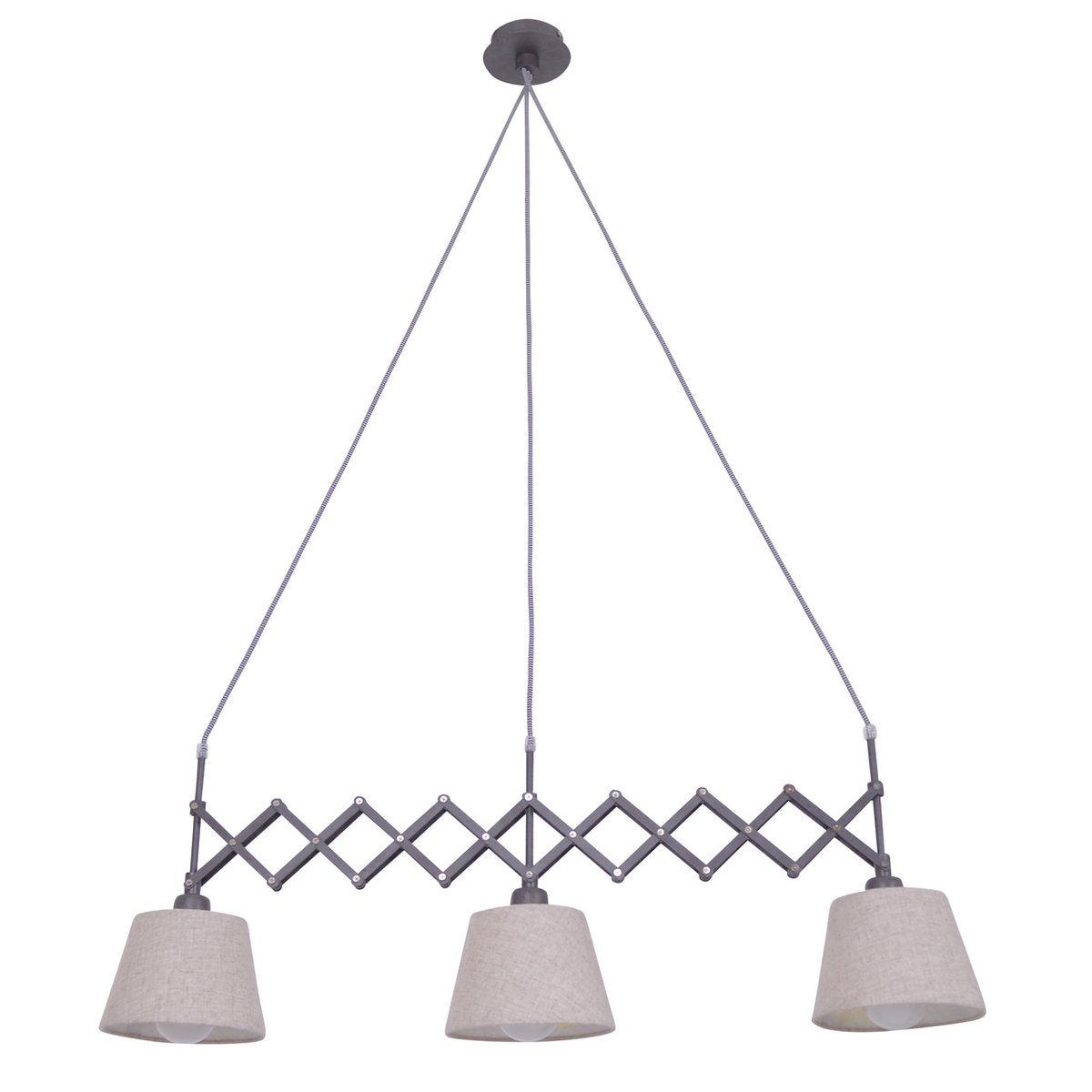 Adrienne Schaar Hanglamp Verstelbaar 52 100 Cm Bruin Metaal