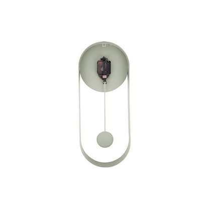 Wandklok staal zwart goud 50 cm