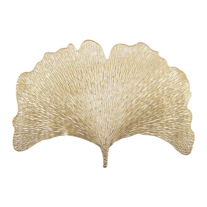 Ginkgo golden plate 44x30 cm