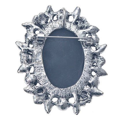Broche Dames Grijs, Metaal null