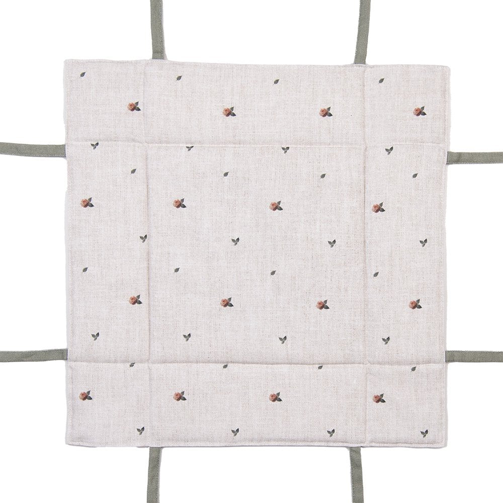 Broodmand 35x35x8 cm Beige Katoen