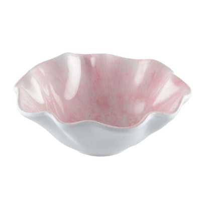 Aperitief cup 12x12x5 cm roze melamine