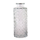 Vaas Ø 5x13 cm glas transparant
