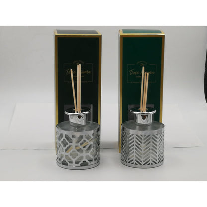 Geurkaars 200 ml zilver