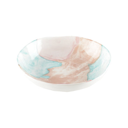Porseleinen serveerschaal 20.4 cm multicolor