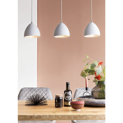 Pendant light with 3 bulbs