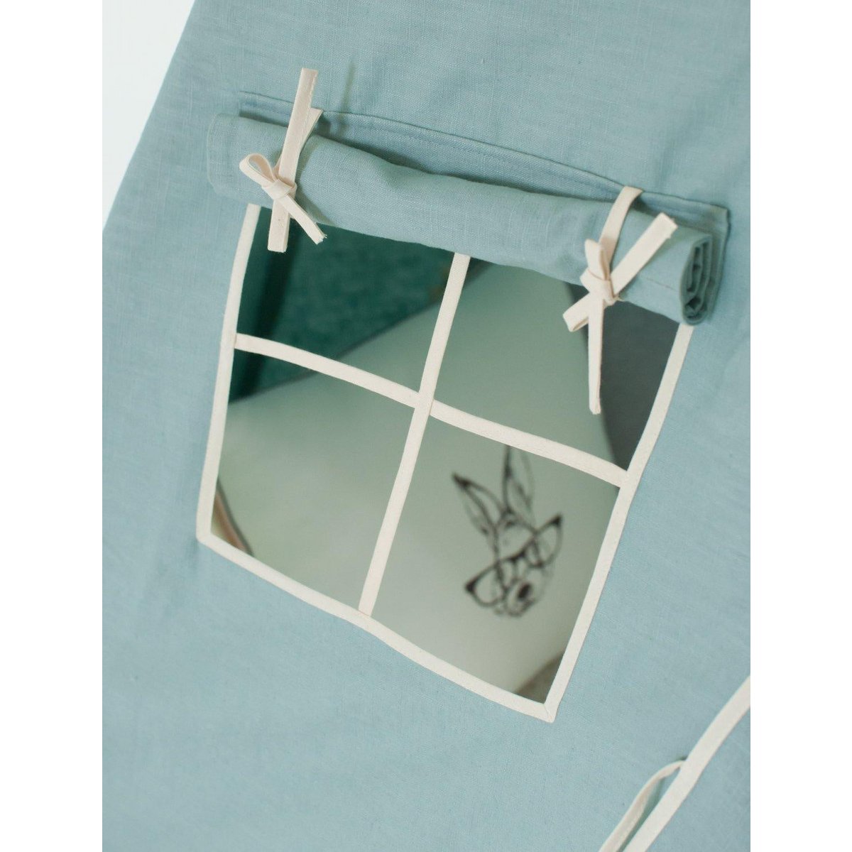 Gold Star Tipi Met Guirlande En Mattenset Voor Kinderen