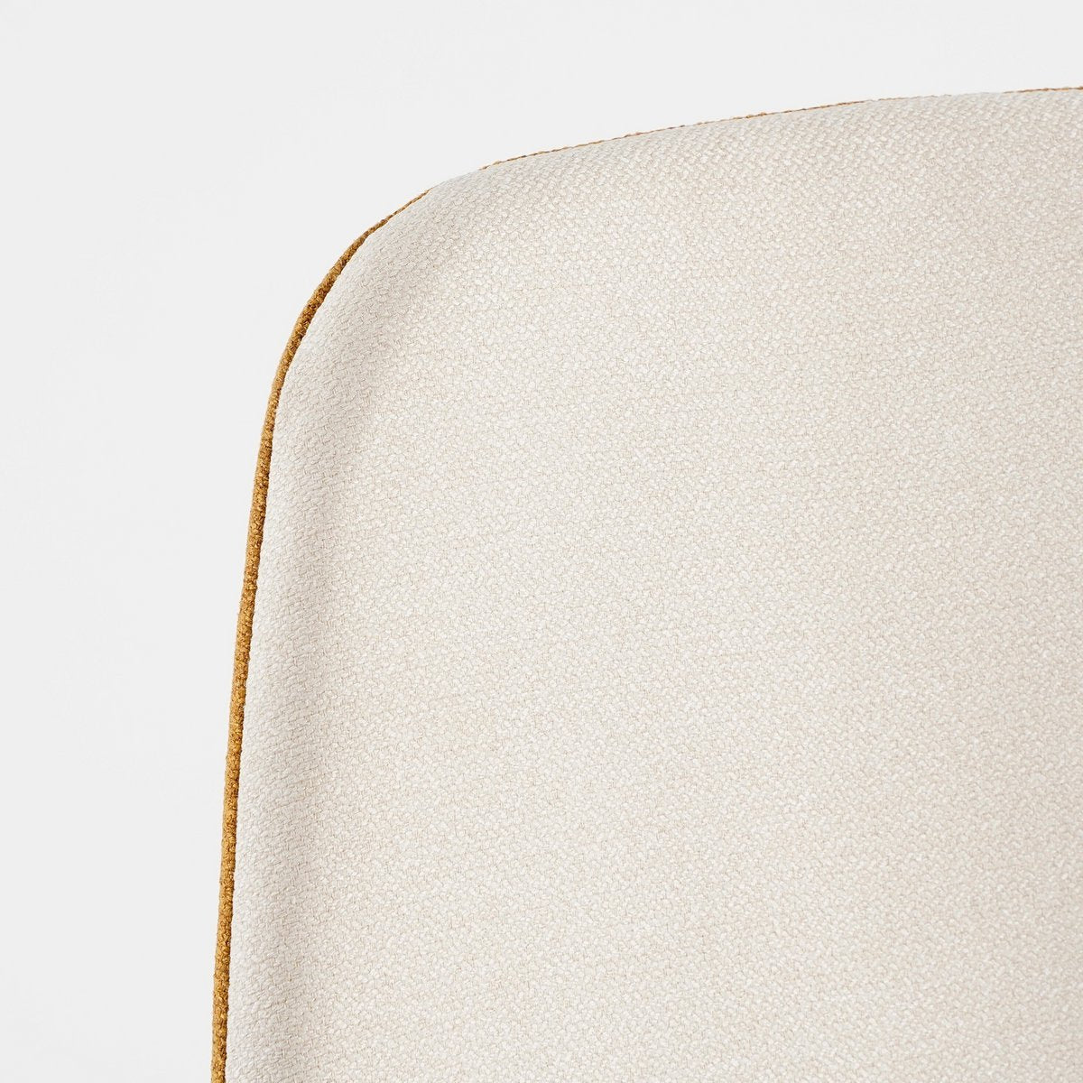 Eetkamerstoel Tallos off-white oker 43x53x82 cm