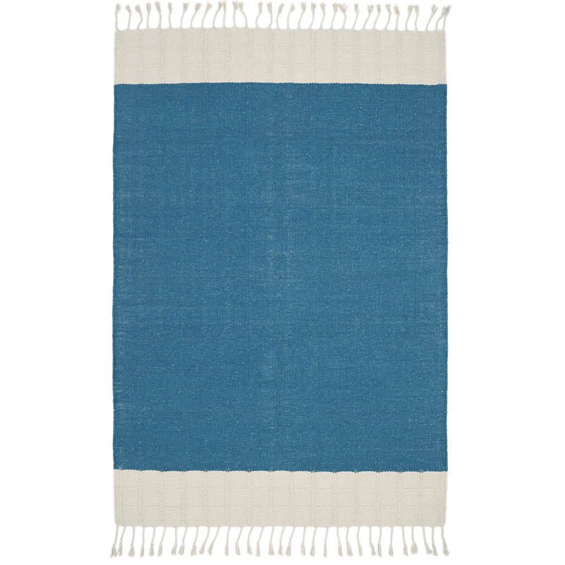 Kindertapijt 100x150 cm Lucia Bleu katoen gerecycled