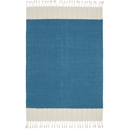 Kindertapijt 100x150 cm Lucia Bleu katoen gerecycled